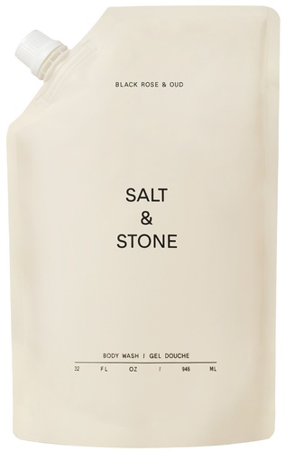 SALT & STONE Body Wash Recharge Rose noire & Oud