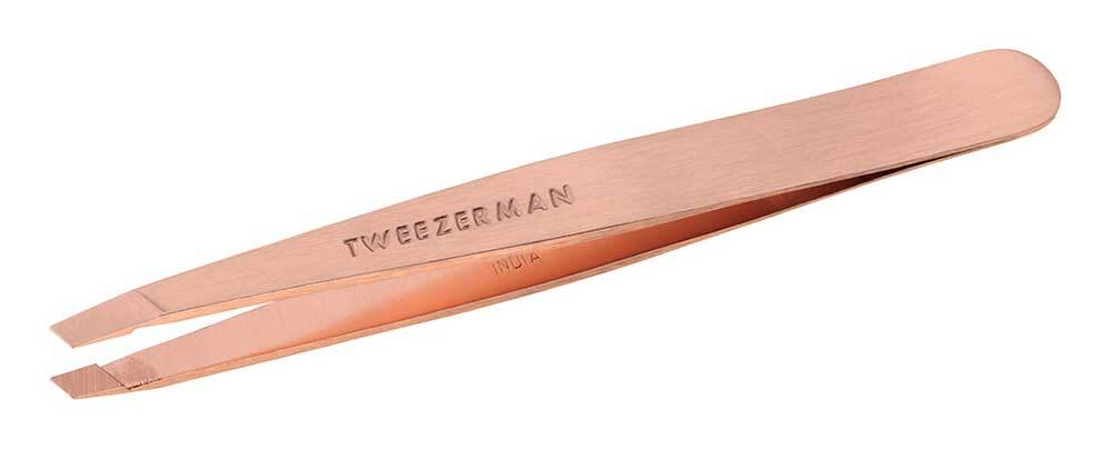 Tweezerman - Rose Gold Slant Tweezer - Tweezers