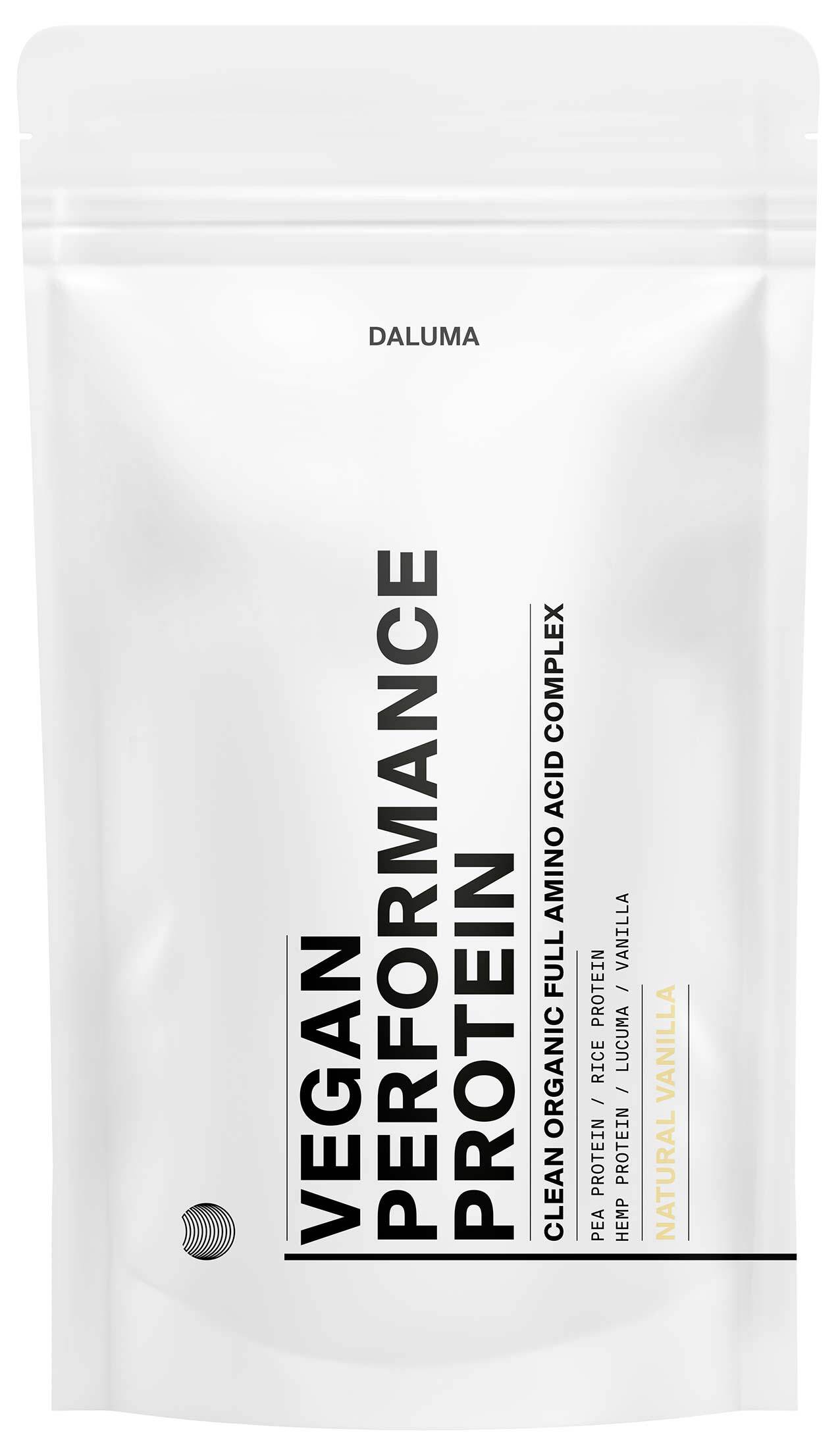 DALUMA - Vegan Performance Protein - Natural Vanilla - Powder