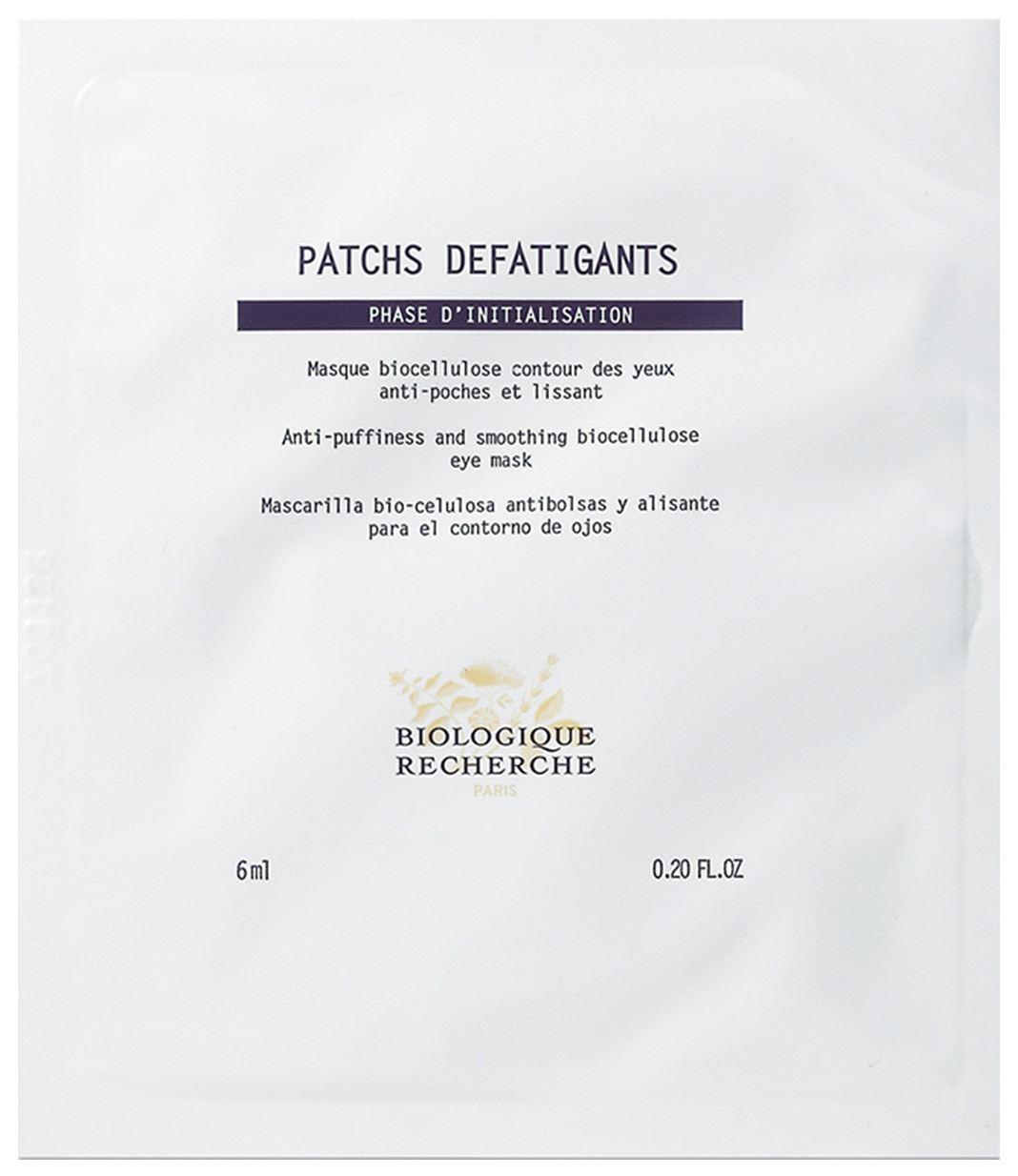BIOLOGIQUE RECHERCHE - Patchs Défatigants - Augenpads & Masken