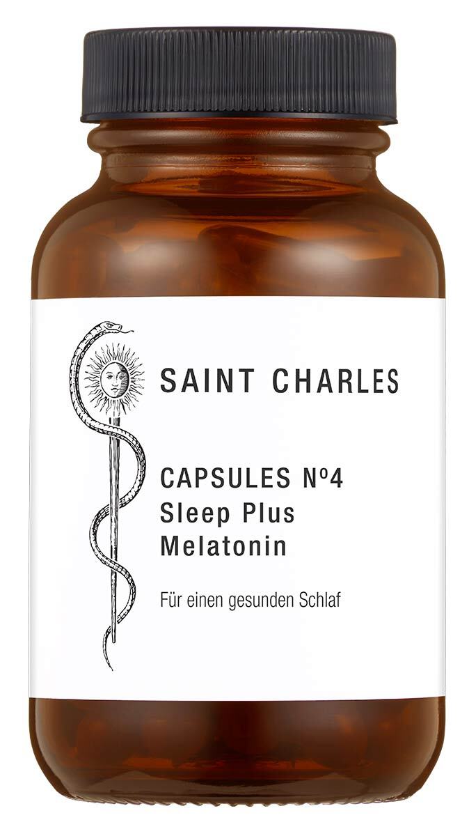 Saint Charles - Capsules N°4 - Sleep Plus Melatonin - Tablets, Pills & Capsules