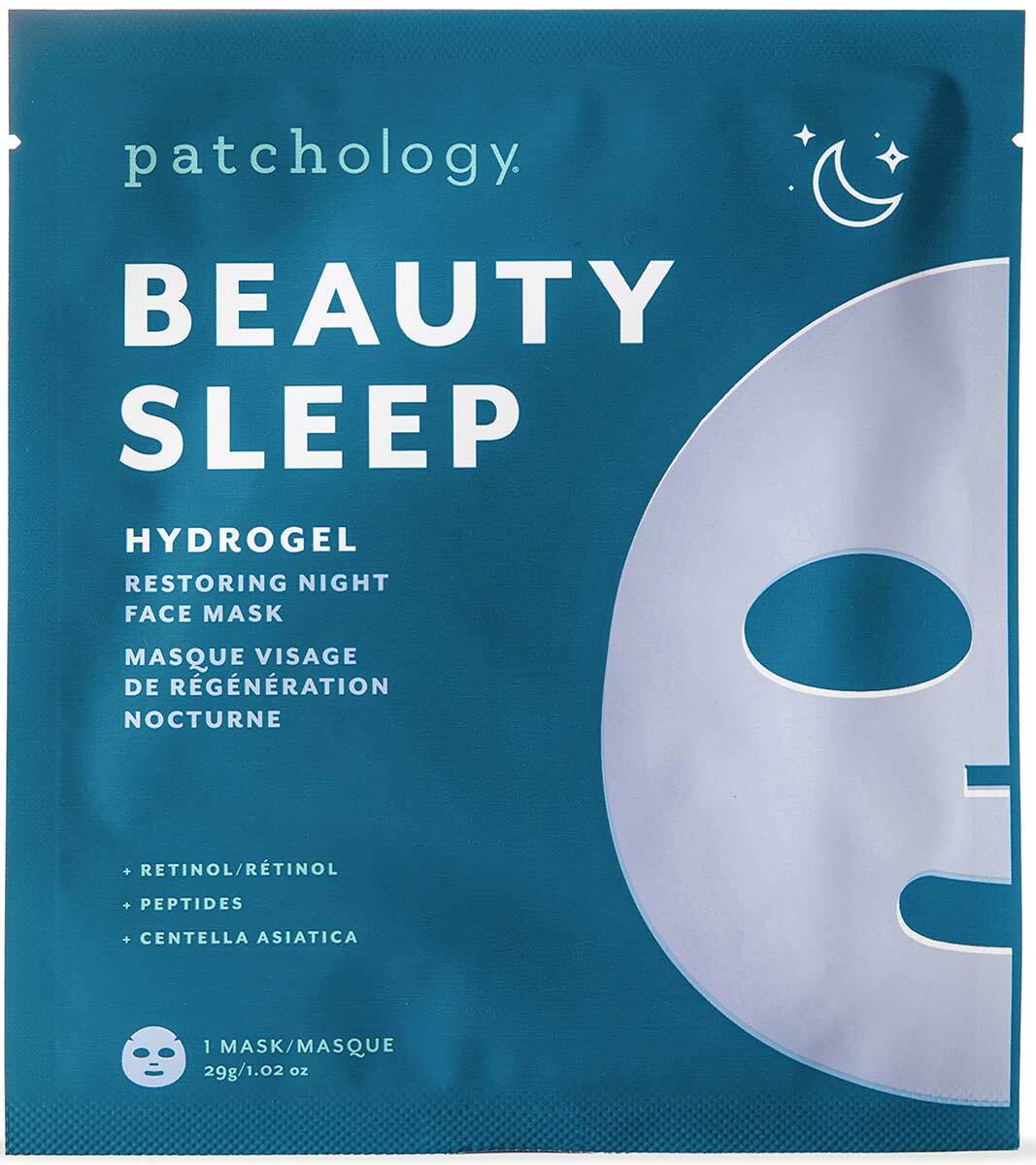 Patchology - Beauty Sleep Hydrogel Mask - Tuchmaske