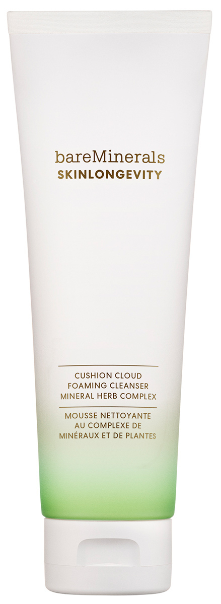 bareMinerals SkinLongevity Cushion Cloud Foaming Cleanser 120ml