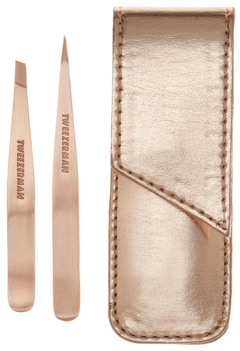 Tweezerman Petite Tweeze Set Rose Gold in Rose Bronze