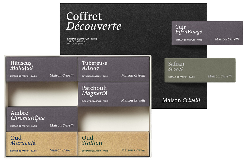 Maison Crivelli - Discovery Set Extraits 8 x 1,5ml - Eau de Parfum Unisex