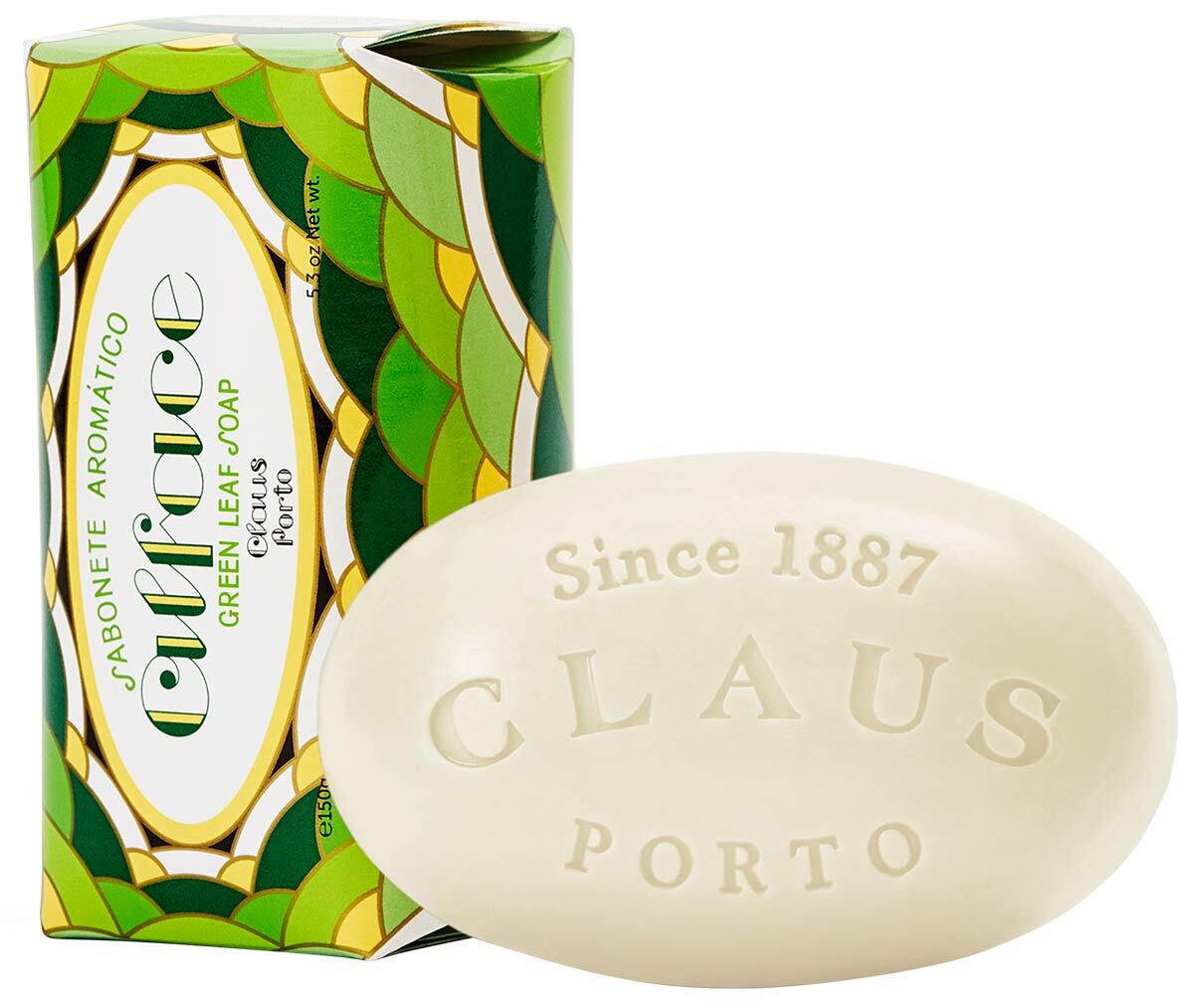 Claus Porto - ALFACE Green Leaf Soap - Duschseife