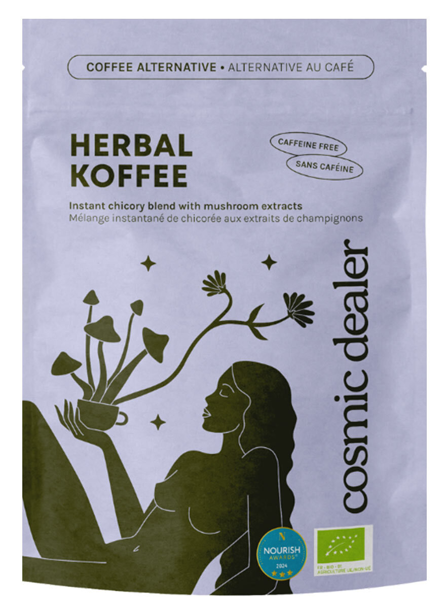 Cosmic Dealer - Herbal Koffee blend - coffee alternative with mushroom extracts - Pulver