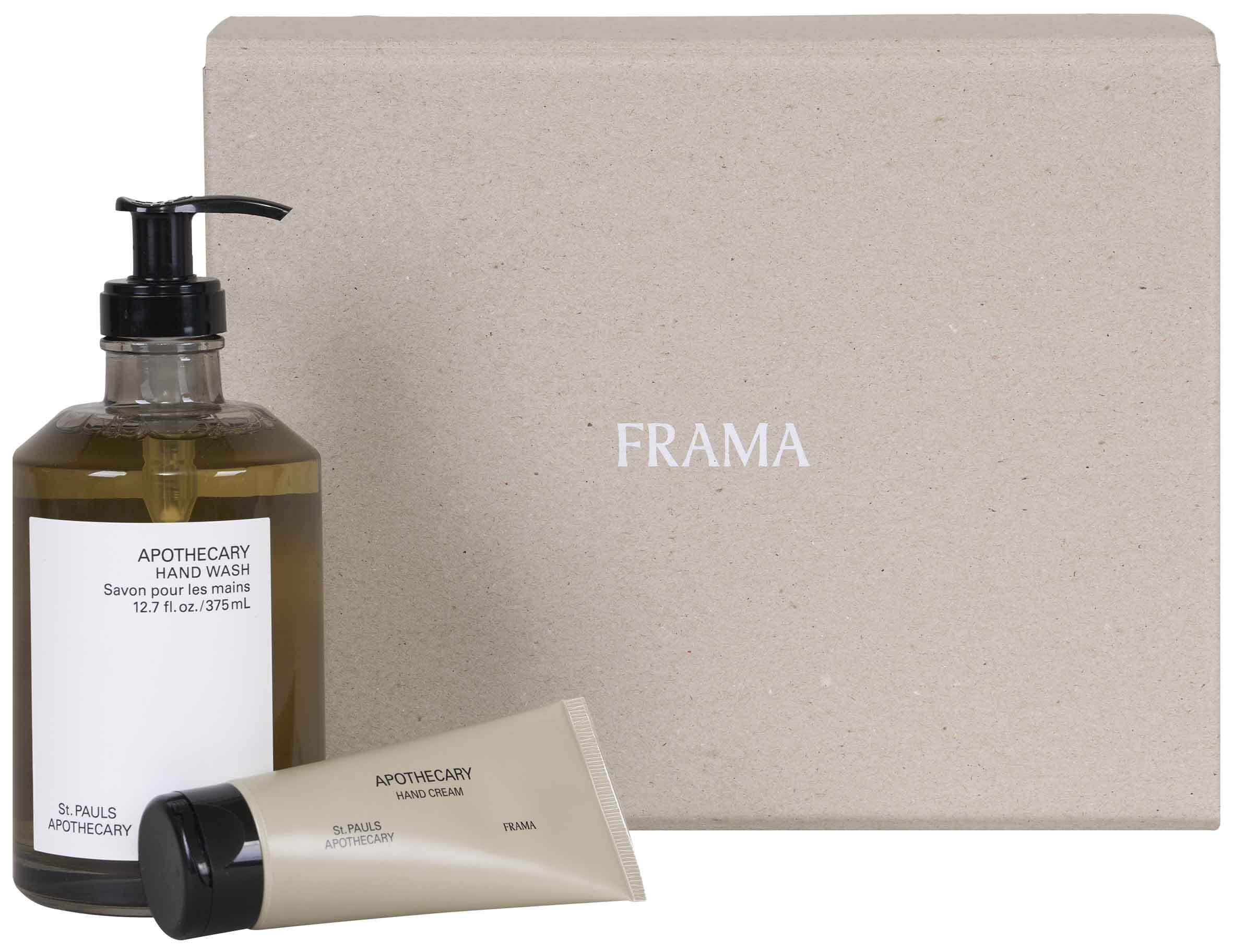 FRAMA - Gift Box: Hand Wash + Hand Cream Apothecary - Hand soap & scrub