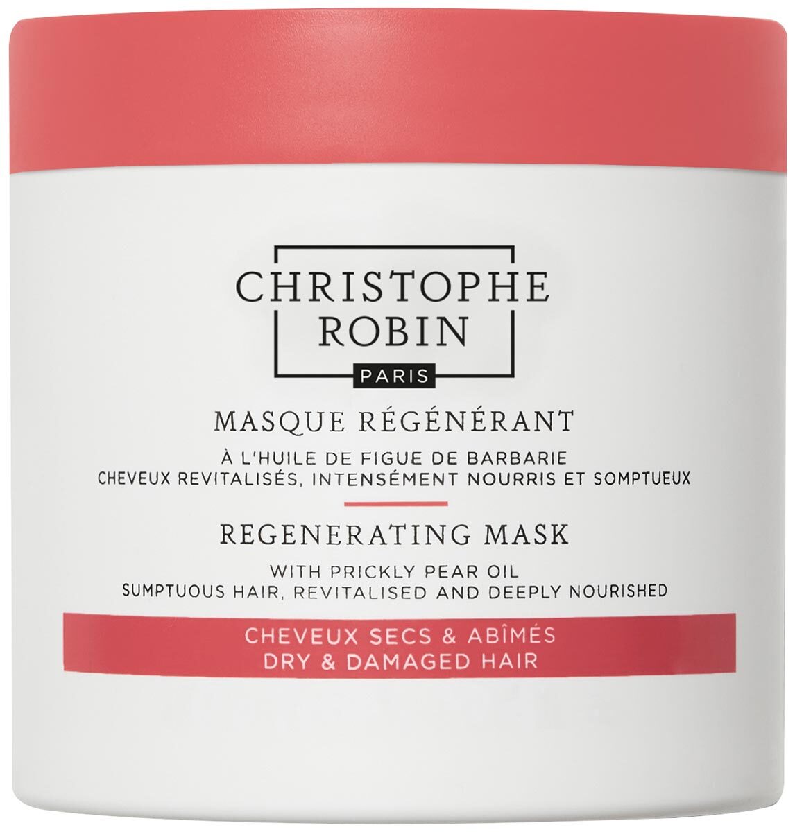 Christophe Robin - Regenerating Mask with Prickly Pear Oil - Hairmasks and Treatments