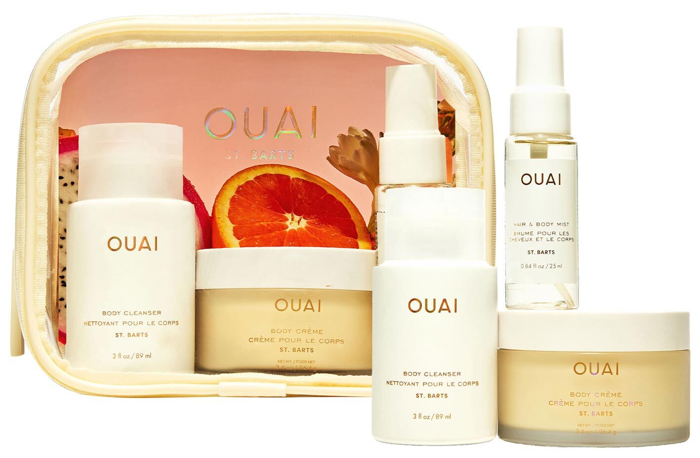 Ouai - WANNA GET A-OUAI TRAVEL KIT - Bodylotion & Cream
