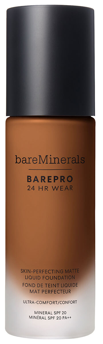bareMInerals BAREPRO 24hr Matte Comfort Liquid Foundation SPF20 30ml-Deep 55 Warm