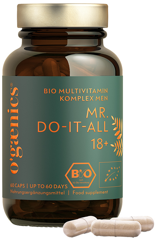 Ogaenics - Mr. Do-It-All 18+ Multivitamin Komplex Men - Tablets, Pills & Capsules