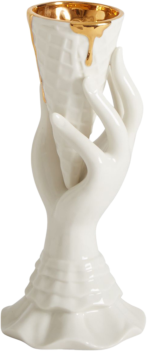 Jonathan Adler - GILDED I-SCREAM VASE - Vase