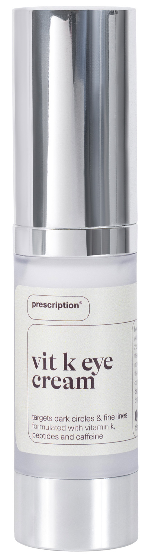 Prescription® Skincare - Vitamin K Eye Cream - Eye Cream