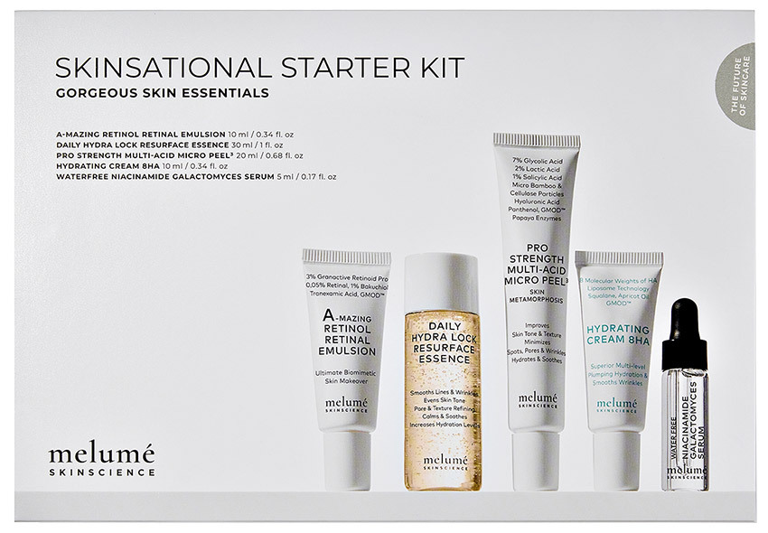 Melumé Skinscience - Skinsational Starter Kit - Face Peeling