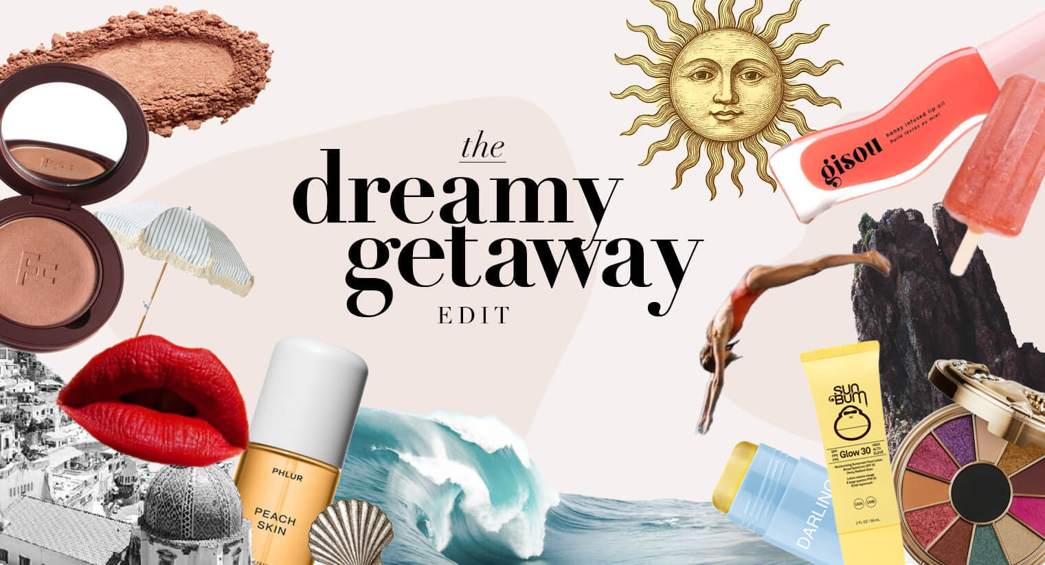 Beauty essentials for honey-glazed late summer trips.