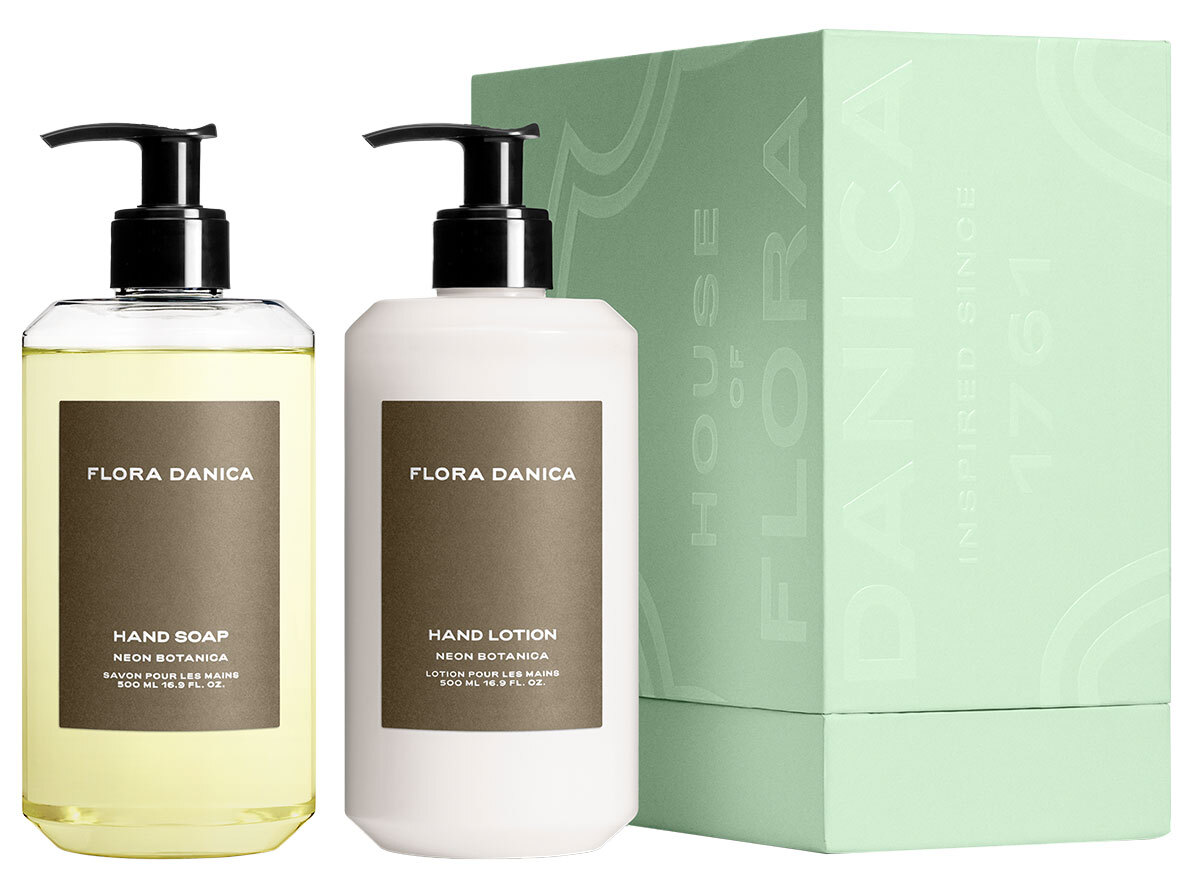 FLORA DANICA - Neon Botanical Hand Soap and Hand Cream - Hand cream & masks