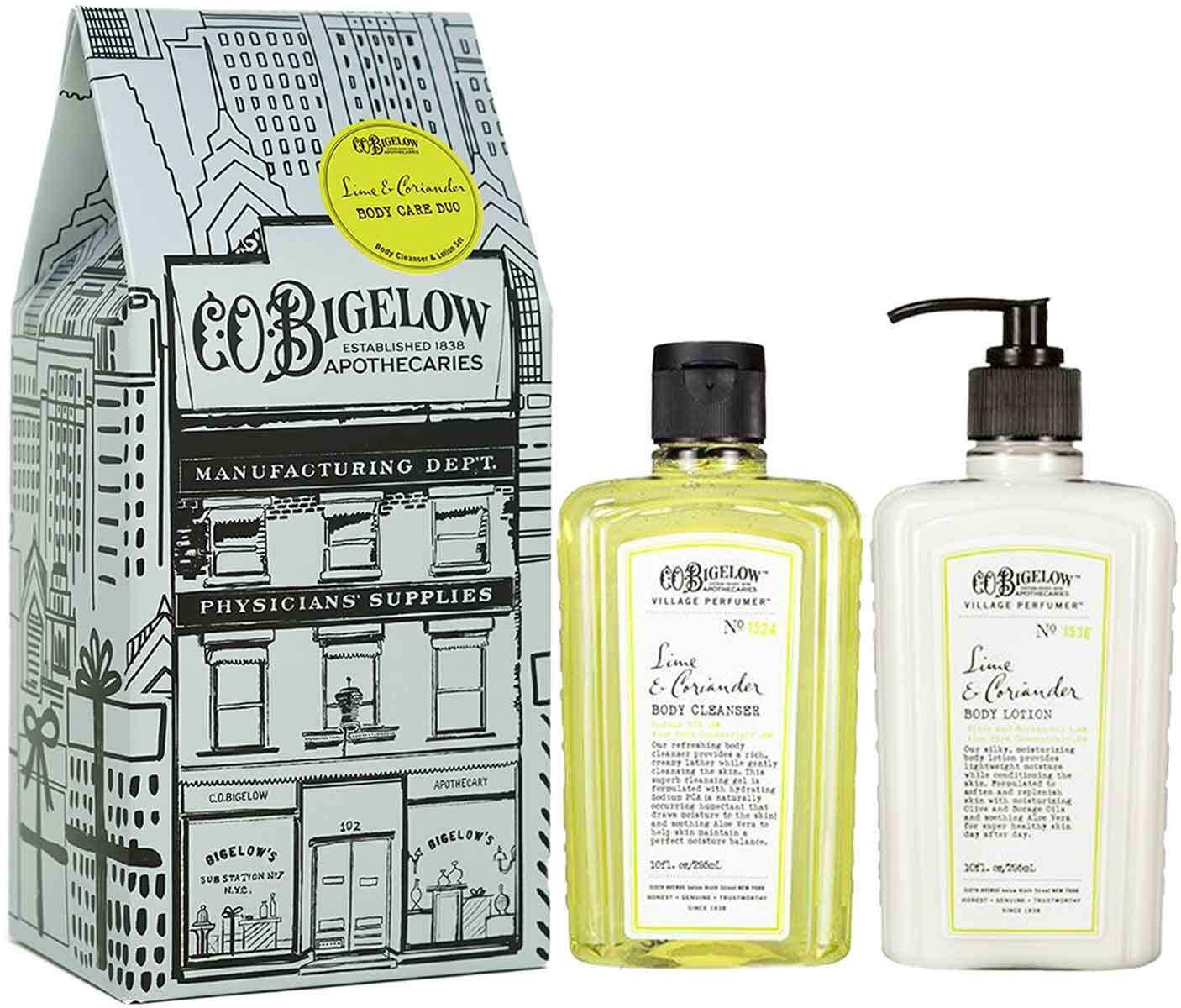 C.O. Bigelow - Body Care Duo Apothecary Box - Bodylotion & Cream