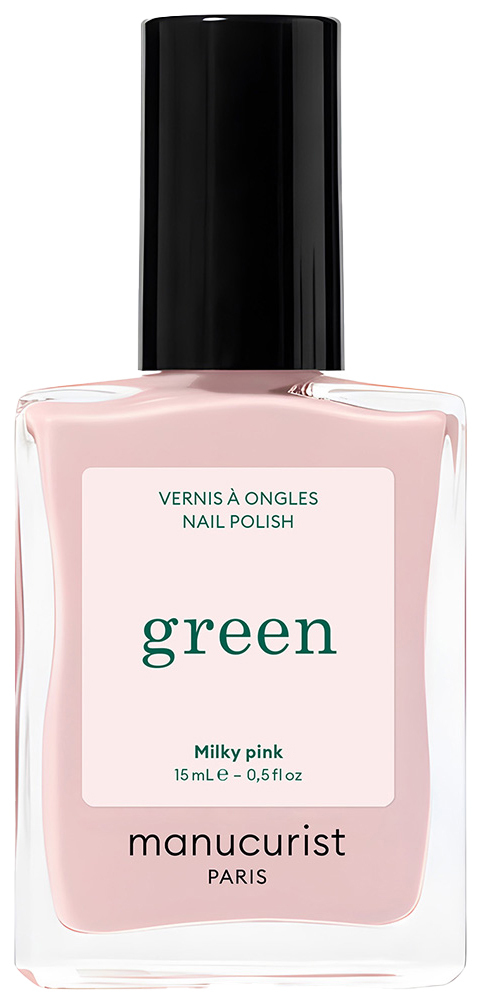 Manucurist - Green Nail Lacquer MILKY PINK - Nailpolish