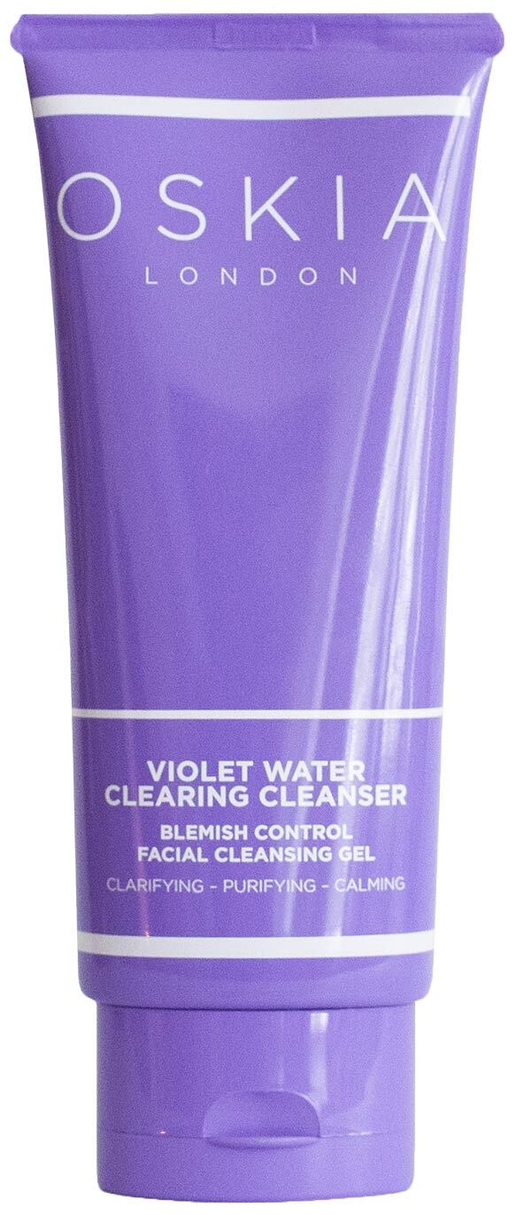 Oskia Violet Water Clearing Cleanser Blemish Control Facial Cleansing Gel
