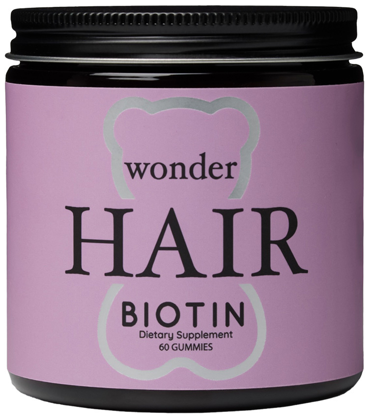 Wonderbears - Hair - high Biotin Dose pink - Healthy Snacks