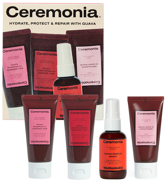 Ceremonia - Guava Travel Kit - Hairmasks and Treatments