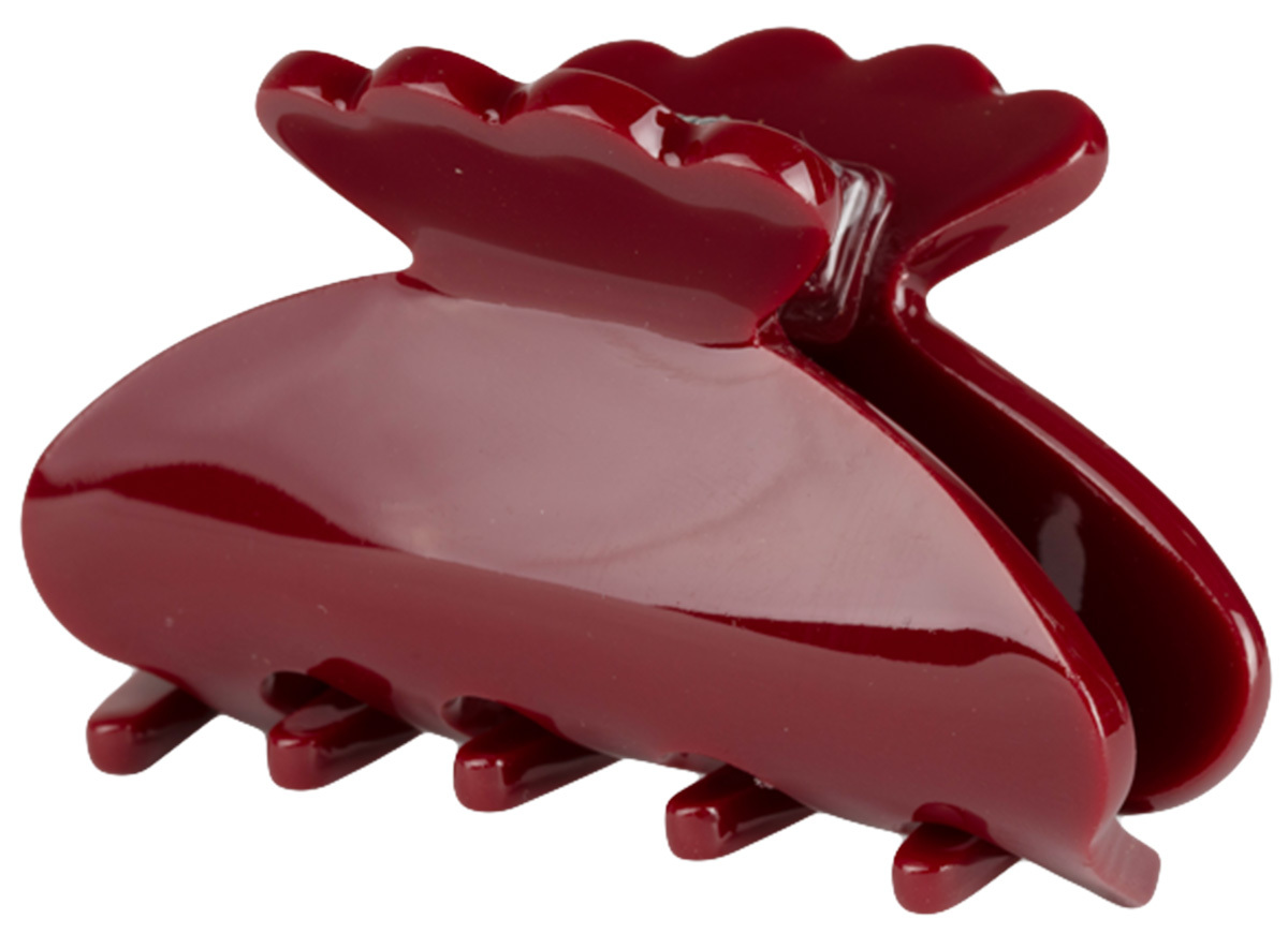 SUI AVA - Helle Solid Mini - Bordeaux - Hair clips & barrettes