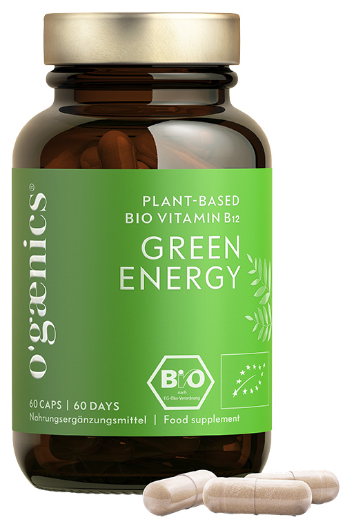 Ogaenics - Green Energy plant based Vitamin B12 - Tablets, Pills & Capsules