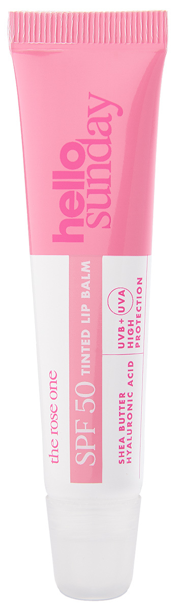 Hello Sunday Tinted Lip Balm SPF50 15ml - The Rose One