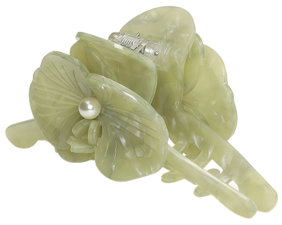 SUI AVA - Ordinary Orchid Biggest - Green - Hair clips & barrettes