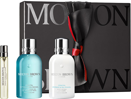 Molton Brown - Coastal Cypress & Sea Fennel Scent Layering-Set - Shower Gel