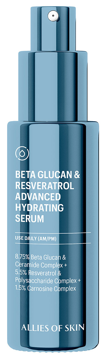 Allies Of Skin - Beta Glucan & Resveratrol Advanced Hydrating Serum - Hydrating Serum
