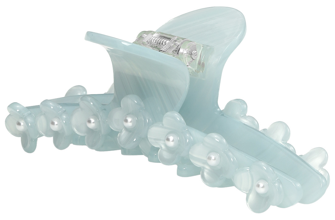 SUI AVA - Bright Flower Sunny Clip - Pastel Blue - Hair clips & barrettes
