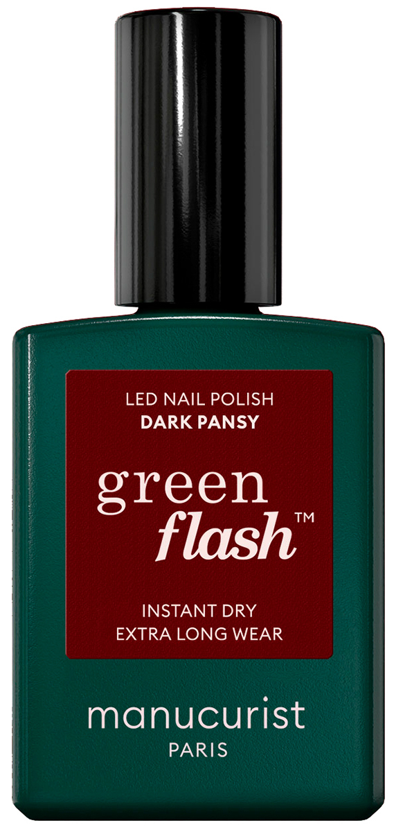 Manucurist - GREEN FLASH - DARK PANSY - Nailpolish