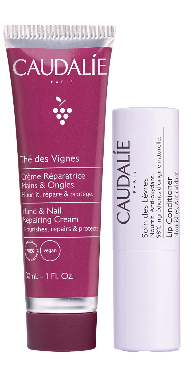 Caudalie - Thé des Vignes LipHand Duo - Lip care set