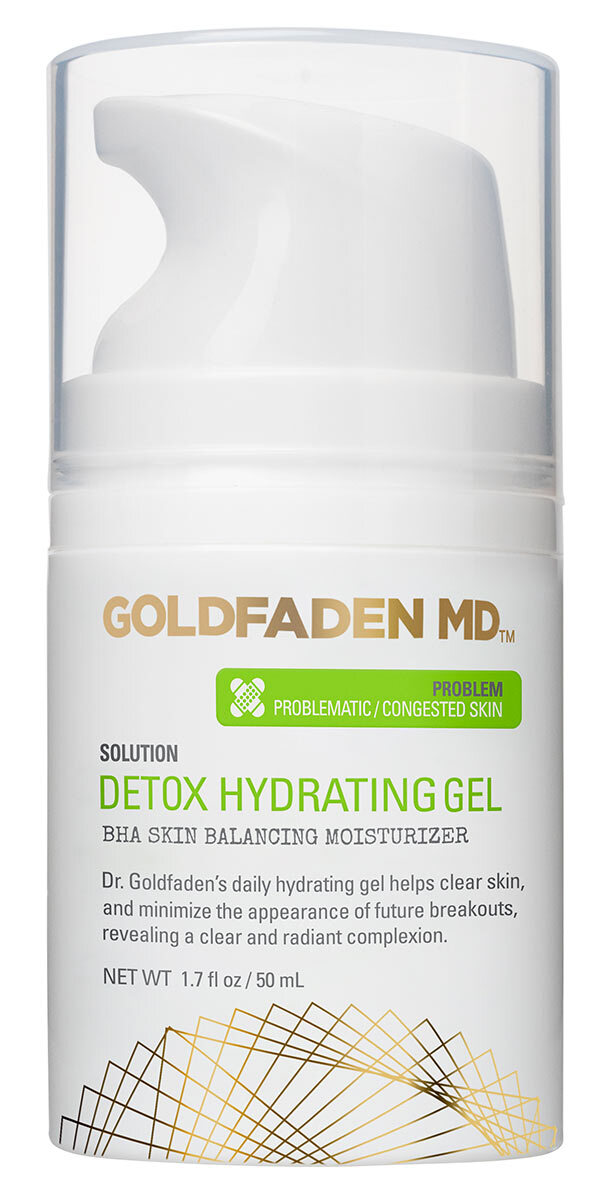 Goldfaden MD - Detox Hydrating Gel - BHA Skin Balancing Moisturizer - Face Cream