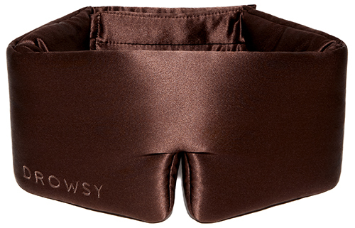 Drowsy - Cocoa Glow Sleep Mask - Silk sleep masks