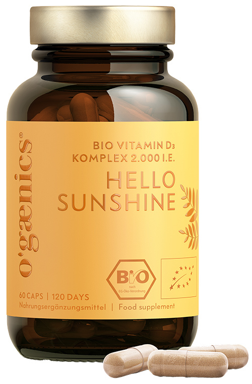 Ogaenics - HELLO SUNSHINE Vitamin D3 Komplex 2000 I.E. - Tablets, Pills & Capsules