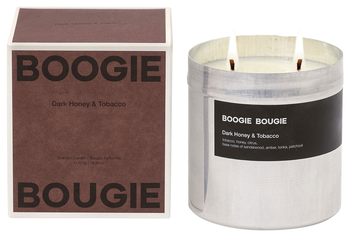 BOOGIE BOUGIE - Scented Candle Dark Honey & Tobacco - Candle