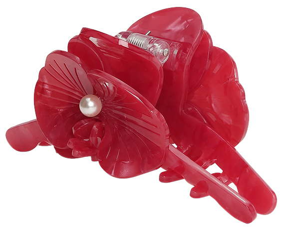 SUI AVA - Ordinary Orchid Biggest - Red - Hair clips & barrettes