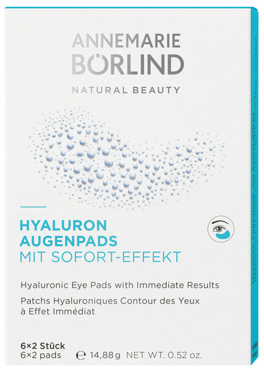 ANNEMARIE BÖRLIND - HYALURON AUGENPADS - Eyepads & Masks