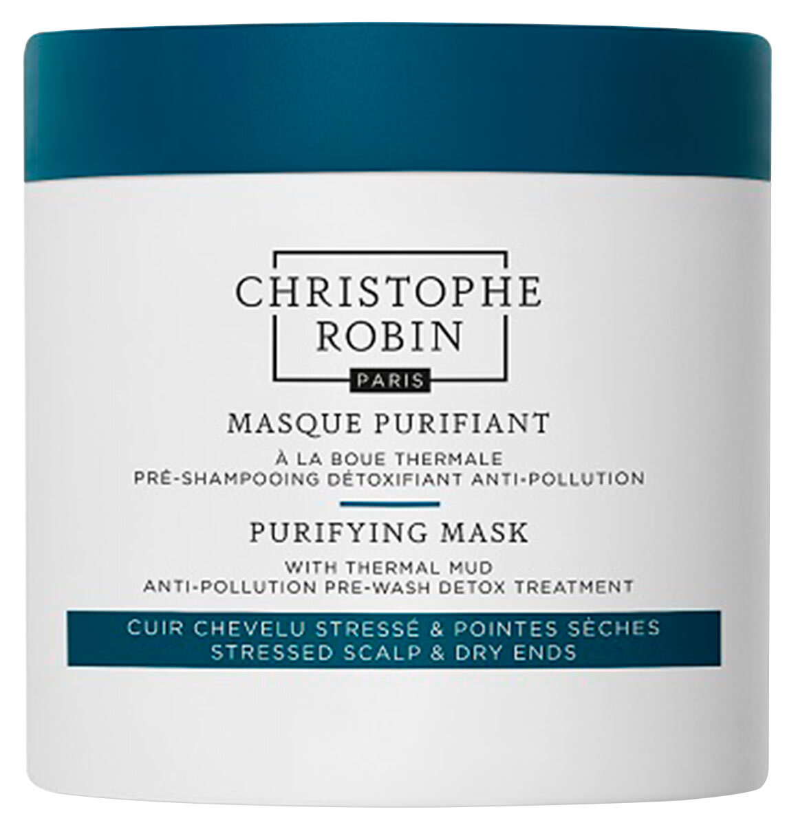 Christophe Robin Purifying Hair Mask 250ml