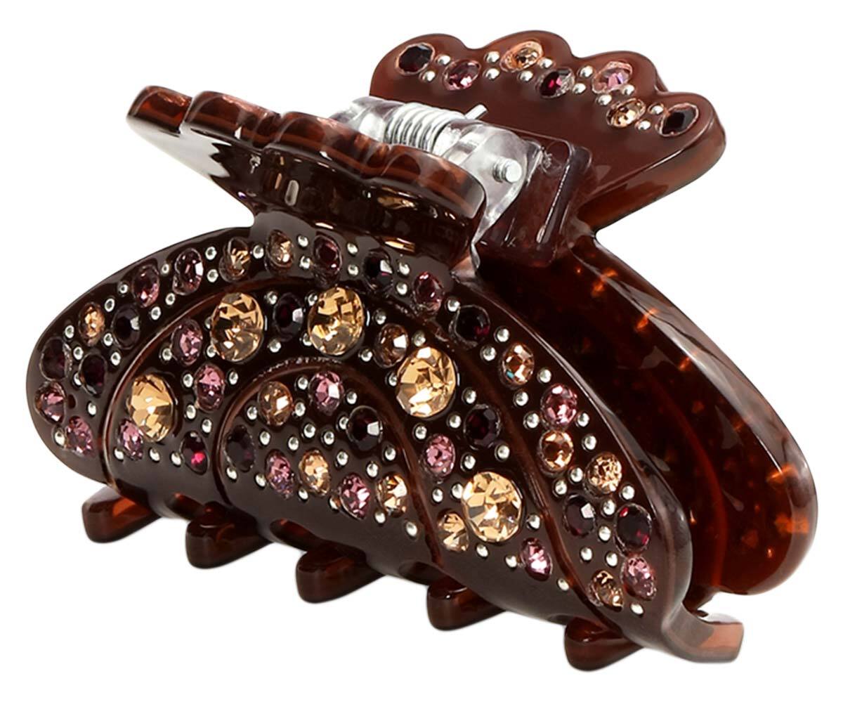 SUI AVA - Helen Chocolate Mini - Chocolate Fondant - Hair clips & barrettes