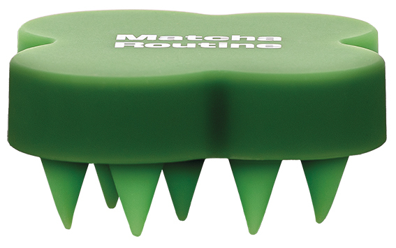 Matcha Routine - Matcha Scalp Brush - Scalp massage brush
