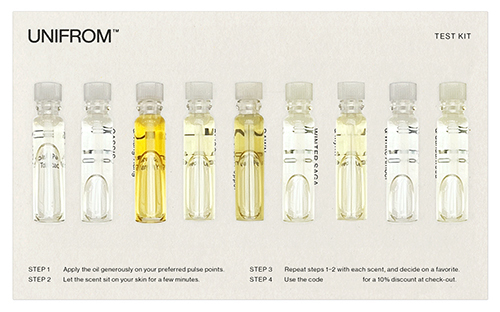UNIFROM - Test Kit - Perfume Oil & Rollerballs Unisex