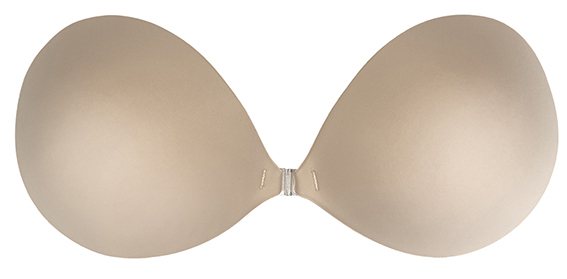 NOOD - Push Up Adhesive & Reusable Backless, Strapless Bra - Solutionwear