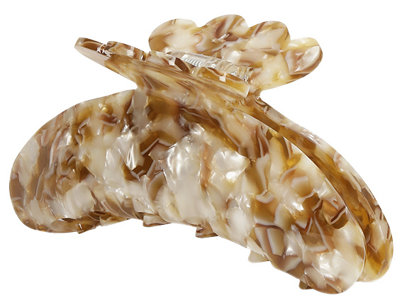 SUI AVA - Helle Plage Big - Brown Mix - Hair clips & barrettes