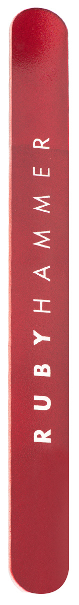 Ruby Hammer - Nail File (large) - Nail file