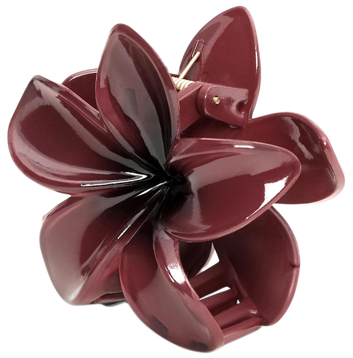 SUI AVA - Plumeria Berry Big - Burgundy - Hair clips & barrettes