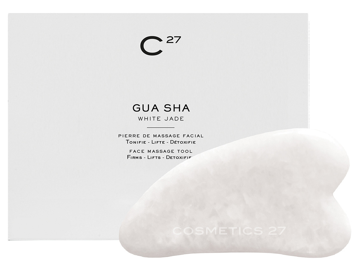 Cosmetics 27 - WHITE JADE GUA SHA - Gua Sha